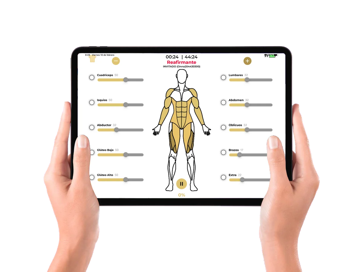 Onnafit app and interface